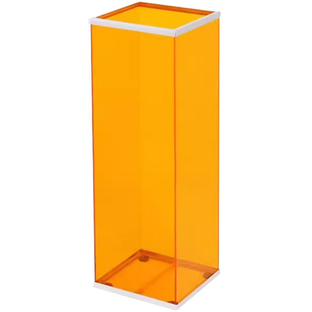 Porte-parapluie en acrylique transparent sur pied pour centre commercial et intérieur