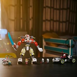Amazon.co.jp - レゴ® ドリームズ クーパーのタイガーメカとゼロのホットロッドカー 71497