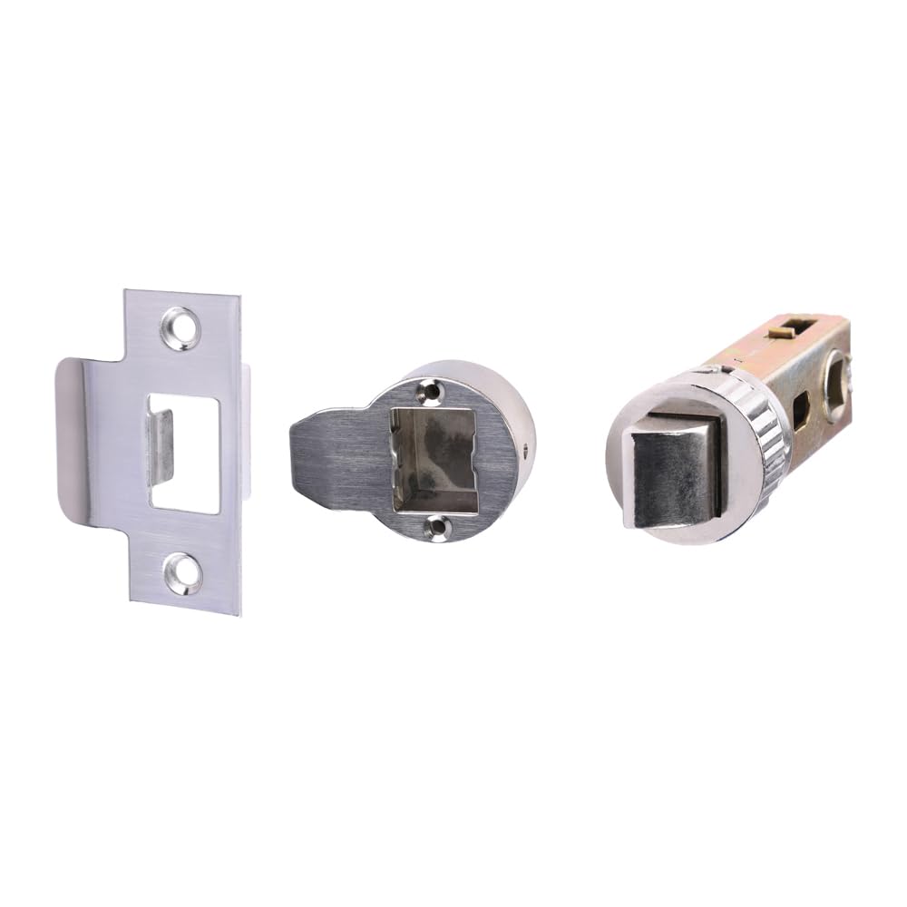 Loquet rond QuickFit recul 57mm idéal pour les portes de chambres et salons