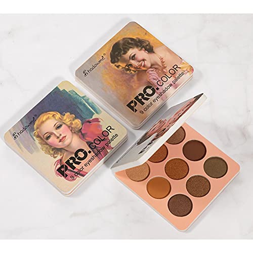 Ilh Big Promotion Makeup Palettes Eyeshadow Palette,Cosmetic Matte Eye Shadow Makeup Palette Shimmer Set 9 Colors #TOP2