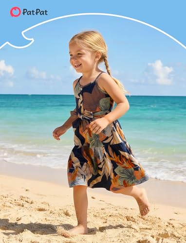Image of PATPAT Matching Hawaiian Outfits for Family Summer Dress & Tee Sets | Mommy and Me Dresses, Hawaiian Dresses for Women, Matching Hawaiian Outfits for Couples, Beach Vacation, Family Photoshoot
