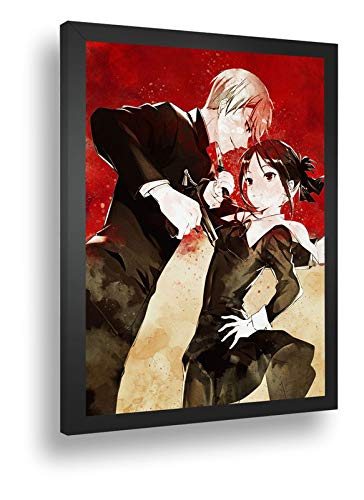 Quadro Decorativo Poster Kaguya Sama Love Is War Anime