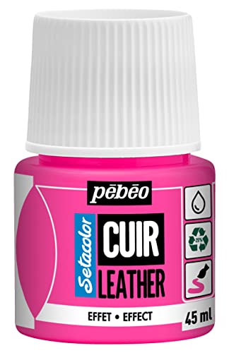 Pébéo - Setacolor Cuir - Peinture Acrylique pour Cuir et Similicuir – Personnalisation Sac, Chaussure, Sneaker - Résistance rayures, pliures, frottements...