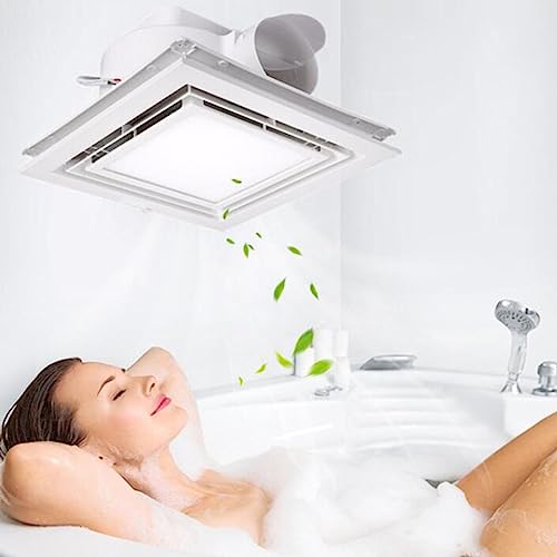 Bathroom Ceiling Fan With Light Keoslpy With Heater, 1300W