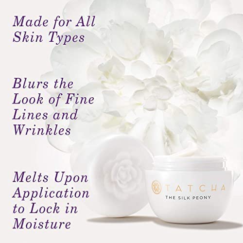 TATCHA The Silk Peony Melting Eye Cream: Hydration with Line-Smoothing Liquid Silk for Youthful Radiant Eyes, 15 ml | 0.5 oz