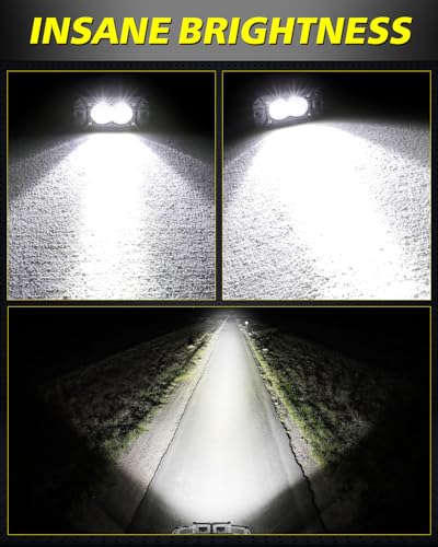 Image of Flush Mount LED Pods Spot 40W CREE LED Flush Mount Bumper Lights | Offroad Driving Lights Backup Reverse Fog Light Pods for Trucks Pickup UTV ATV SUV