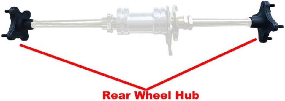 Compatible With ATV UTV Models Rear Wheel Hub Flange 200cc BS200 BS200S-7