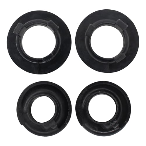 Doo Engy 4x obere und untere Federunterlage Gummiteller Hinterachse Federteller Federgummi Anschlagpuffer HA für Transporter T5 T6 V VI 2003-2016