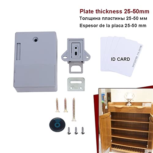 Serrure électronique de tiroir sans perçage pour meuble de bureau