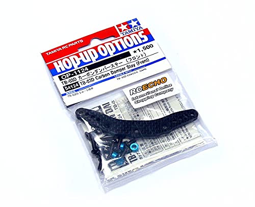 Support carbone avant Tamiya TB-03D 54124 pièce option haute rigidité pour modélisme - 2