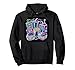 Retro Snack Blast - 80s Foodie Vector Art Pullover Hoodie