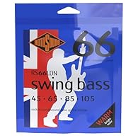 Rotosound strings for electric bass SWING 66 NICKEL ROUNDWOUND 4-str. RS66LDN Nickel - Standard 45-105 Swing Bass, nickel-plated, with silk covering at both ends long scale (34"/860mm) - also suitable up to medium (32"/810mm) Since 1966, these Swing ...