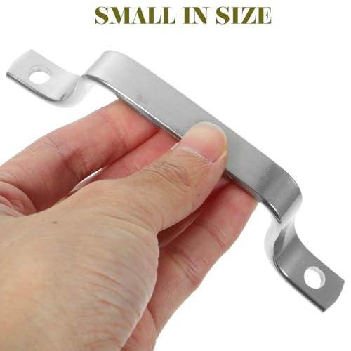 PRETYZOOM Juego de Reemplazo para Manijas de Olla con 2 Manijas Laterales y 1 Pomo para Tapa Compatible con Olla a Presión, Olla Stockpot, Vaporera y Lechera 4.52X2.75X0.47 pulgadas Ligero miniatura 5