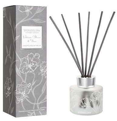 STONEGLOW VETIVER Blanc PEAR Day Flower Reed Diffuser miniatura 1
