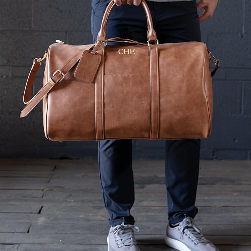 The Man Registry Brown Duffel