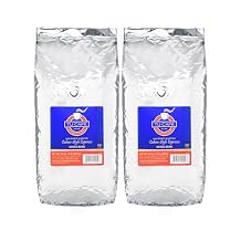 Tu Cafe Gourmet Whole Bean, Espresso Coffee, Gold 2lbs 2 Pack