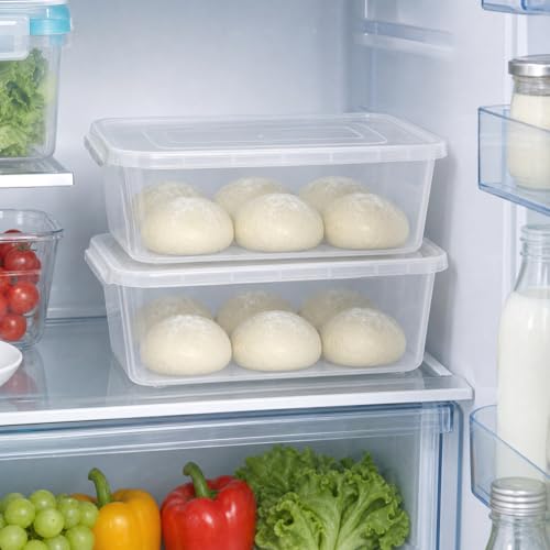Boîte de rangement plastique transparent 16L avec couvercle clipsable pour tri maison