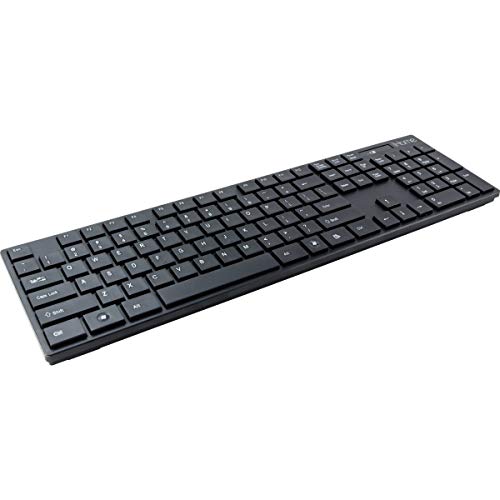 Clavier sans fil complet noir iHome avec souris optique USB