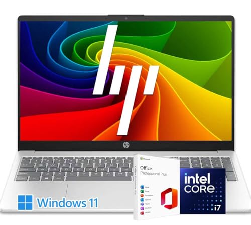 Image of HP Newly Designed Business Laptop(2025 /2026 Edition) | 10 Cores Intel Core i7-1255U CPU up to 4.7GHz | 15.6 inch FHD | 32GB RAM | 1TB SSD | Wi-Fi 6 | Win11 with Microsoft Office | WOWPC Recovery USB