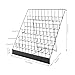 YUASDUU 6 Tier Wire Countertop Comic Book Shelf, 11