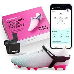 Playermaker 2.0 Smart Soccer Tracker - AI Soccer Sensor for Aspiring Players, Stop Guessing and Start Improving with Real Data, Tracks Every Touch, Step and Movement, FIFA Certified Wearable