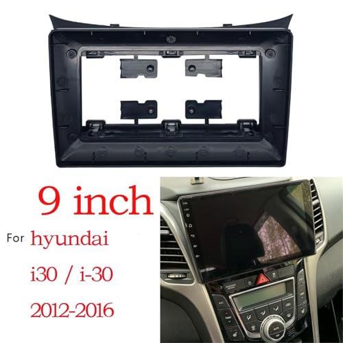 Cadre de façade autoradio Hyundai I30 fixation stable écran Android - 2