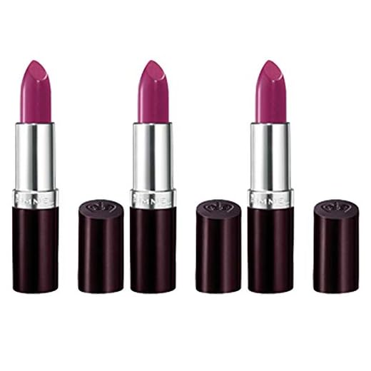 (3 Pack) RIMMEL LONDON Lasting Finish Intense Wear Lipstick - Amethyst Shimmer