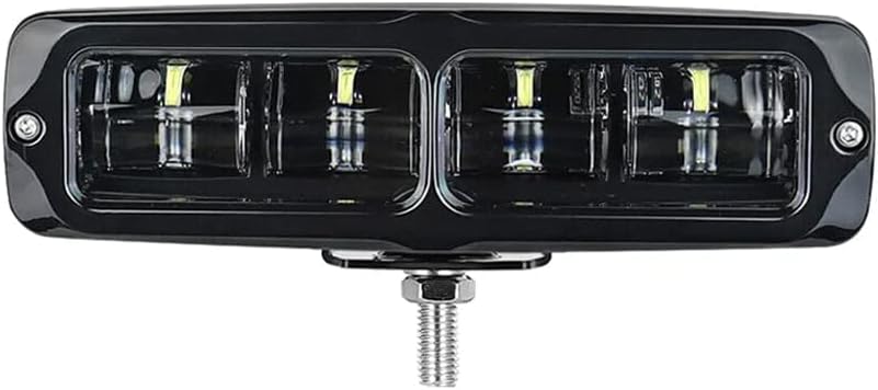 Eagle Lights 6 Inch Generation II Projection Light Bar with Plug and Harness Compatible with Harley Davidson Softail and Dyna Models - 2500Lm