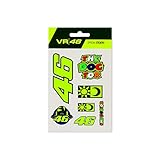 valentino classic perfume Größe: 10x12 cm Valentino Rossi VR46 Classic Aufkleber, Unisex, mehrfarbig, einzigartig