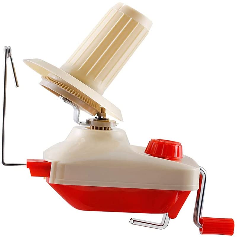 Yarn String Winder, Yarn Craft Fiber Swift Coiler Ball Holder, Hand Operated Wool Thread Ball Sewing Tool, Knitting Machine for