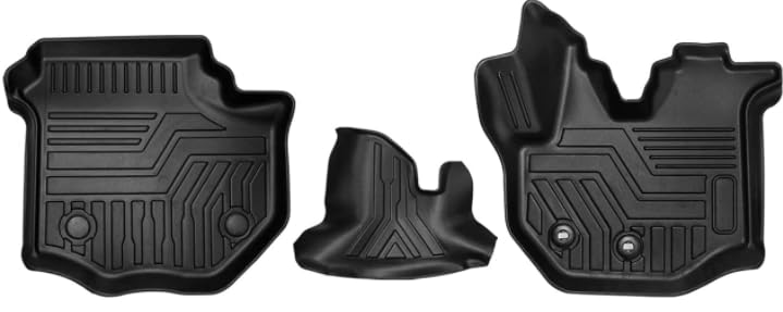 Cartist ハイエース 200系 標準ボディー専用 フロアマット 立体カーマット 3Dフロアマット HAICE 200 1型 2型 3型 4型 5型 6型 7型 8型 TRH KDH 2004年8月～現行 立体構造 防水マット 滑り防止 耐汚れ 耐磨耗性 TPE素材 カスタムパーツ 車種専用設計 取付簡単 保護パーツ カー用品 アクセサリー 一列目用 3PSCセット オフロードパターン