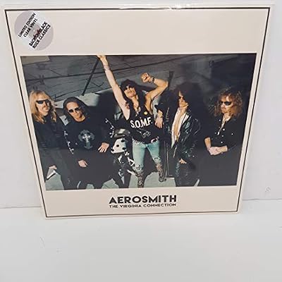 AEROSMITH - Virginia Connection, 2x12 inch LP, limited edition, unofficial release. RCV174LP, clear vinyl.