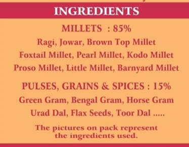 Image of JEENI MILLET Traditional mix ADULT 1000GM