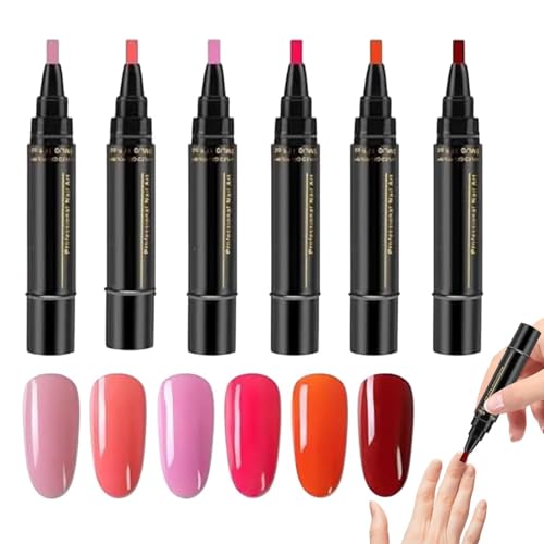 Gel Nagellackstifte Schnelltrocknender Nagellack Kunst Set Nagellack Stifte Für Die Nägel Ohne UV Lampe Gel Für Zehen Als Sets Maniküre Assistent.