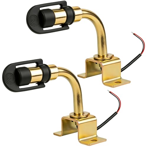 Support gyrophare 90° en L raccord 24mm mâle 12V 24V pour tracteur x2