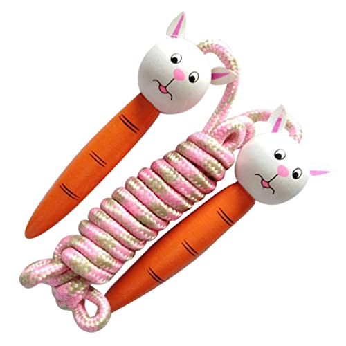 iplusmile 幼稚園用 縄跳び 可能な子供用スキッピングロープ 可愛い動物デザ