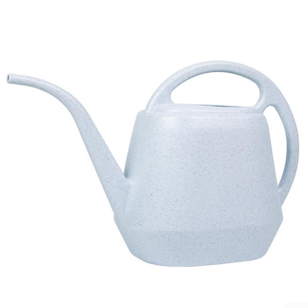 Annaffiatoio In Plastica Con Beccuccio Lungo - Capacità 2 Litri - Leggero E Portatile Per Piante Da Interno Ed Esterno - Colore Giallo - 3
