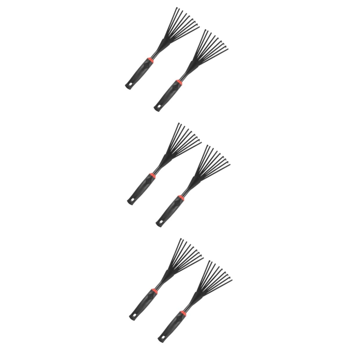 Toyvian 2 Sätze Handgärten Rechen Mit Ergonomischem Griff Gartenrechen Für Effiziente Gartenpflege Für Und Unkrautentfernung Für Gartenliebhaber 2 Stück * 2