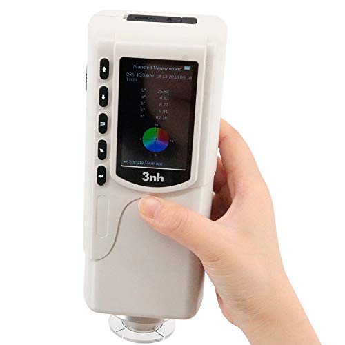 Graigar NR20XE Precise Color Meter Tester Colorimeter Reader 45°/0 °D65 CIELabCh CIELab; CIEXYZ Color Management Software 20mm Large Aperture for Strip Textured Uneven and Wet Sample