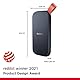 SanDisk Portable SSD 1 TB (externe Festplatte mit SSD Technologie 2,5 Zoll, 520 MB/s Übertragungsraten, robustes Laufwerk, robuste Befestigungsschlaufe aus strapazierfähigem Gummi) grau