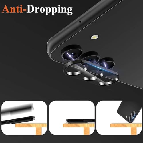 Image of Xmon Back Camera Lens Protector for Samsung Galaxy A56 (1 Pack) Premium Camera Glass Protector Guard, Anti-Scratch, Ultra-Clear, Easy Installation