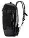 Harley-Davidson Water-Resistant Racing Travel Duffel Bag/Backpack - Black