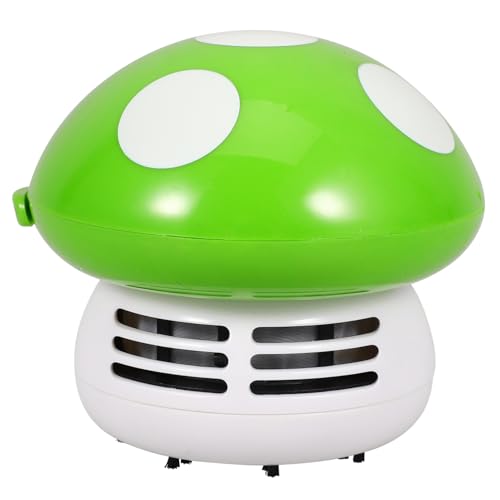 VICASKY Mini Aspirateur De Bureau Nettoyeur De Poussière Portable Mini Aspirateur à Main pour Table Et Plan De Travail Vert