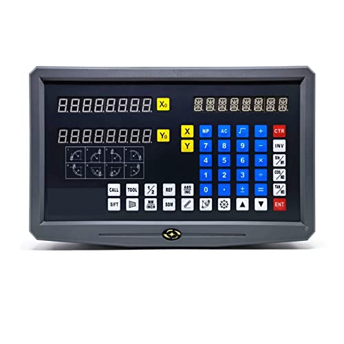 SNS-2V 2軸キットミリング旋盤デジタル読み出し2ピース5UM光定規リニアスケールエンコーダ(SNS-2V)