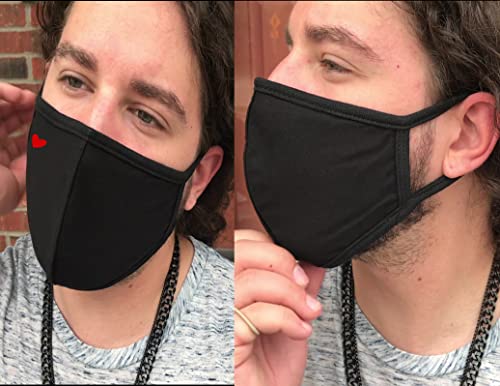 comfso Cloth Face Masks 5 Pack,Washable,Face Masks Reusable and Breathable Face Cotton with Nose Bridge Wire for Girls Boys Men Women - Image 7