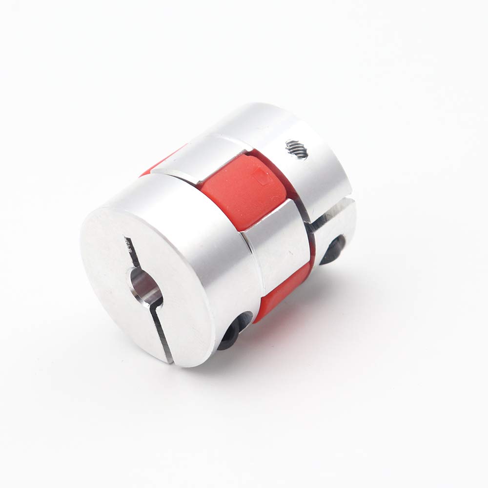 Kuppler 4pcs Aluminium Flexible Wellenkupplung D25 L30 8x10mm for Motorverbinder YIJIAN