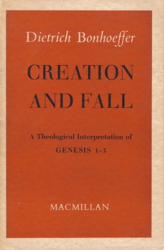 Creation and fall: A theological interpretation... B0006AVV8Y Book Cover