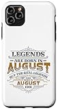 Legends are Born in August 1991 Mens Birthday Case for iPhone 11 Pro Max