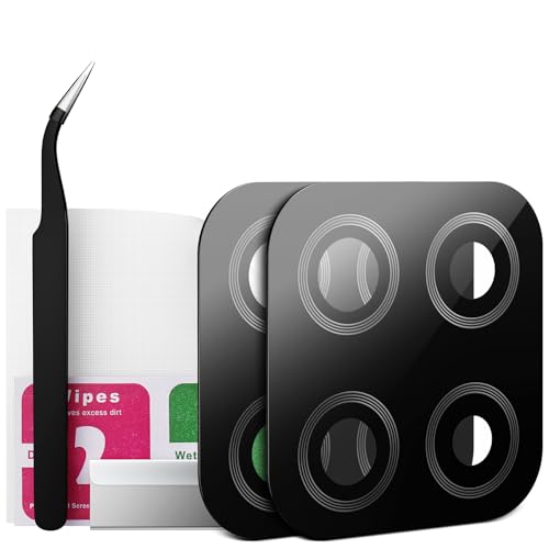2 Pezzi Vetro Fotocamera per Samsung Galaxy A12 Lente Posteriore Ricambio HD Original Camera Glass con Kit di Riparazione