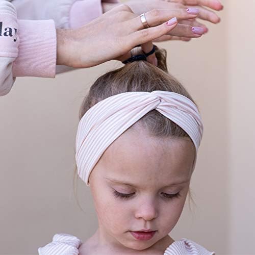 KEAH 100pc Black Elastic Hair Bands for Women  Elastic Bands Hair Bobbles for Women  Hair Ties 4 mm - Hairbands Women  Hair Bands For Men (100 Hairbands, Black)